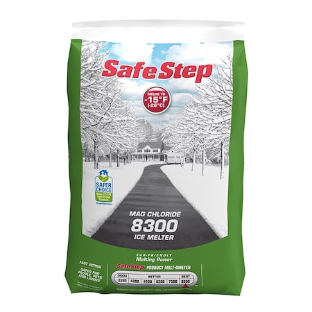 Safe Step Safe Step 8300 Magnesium Chloride Pet Friendly Crystal Ice Melt 50 lb 657547